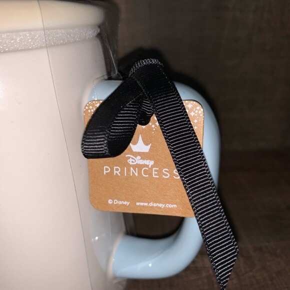 NIP RAE DUNN  “A DREAM COME TRUE” Mug with GLASS-SLIPPER topper NWT‎ - Picture 2 of 6